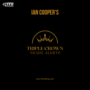 Ian Cooper Triple Crown Trade Alerts options trading strategy overview with technical analysis and news flow insights
