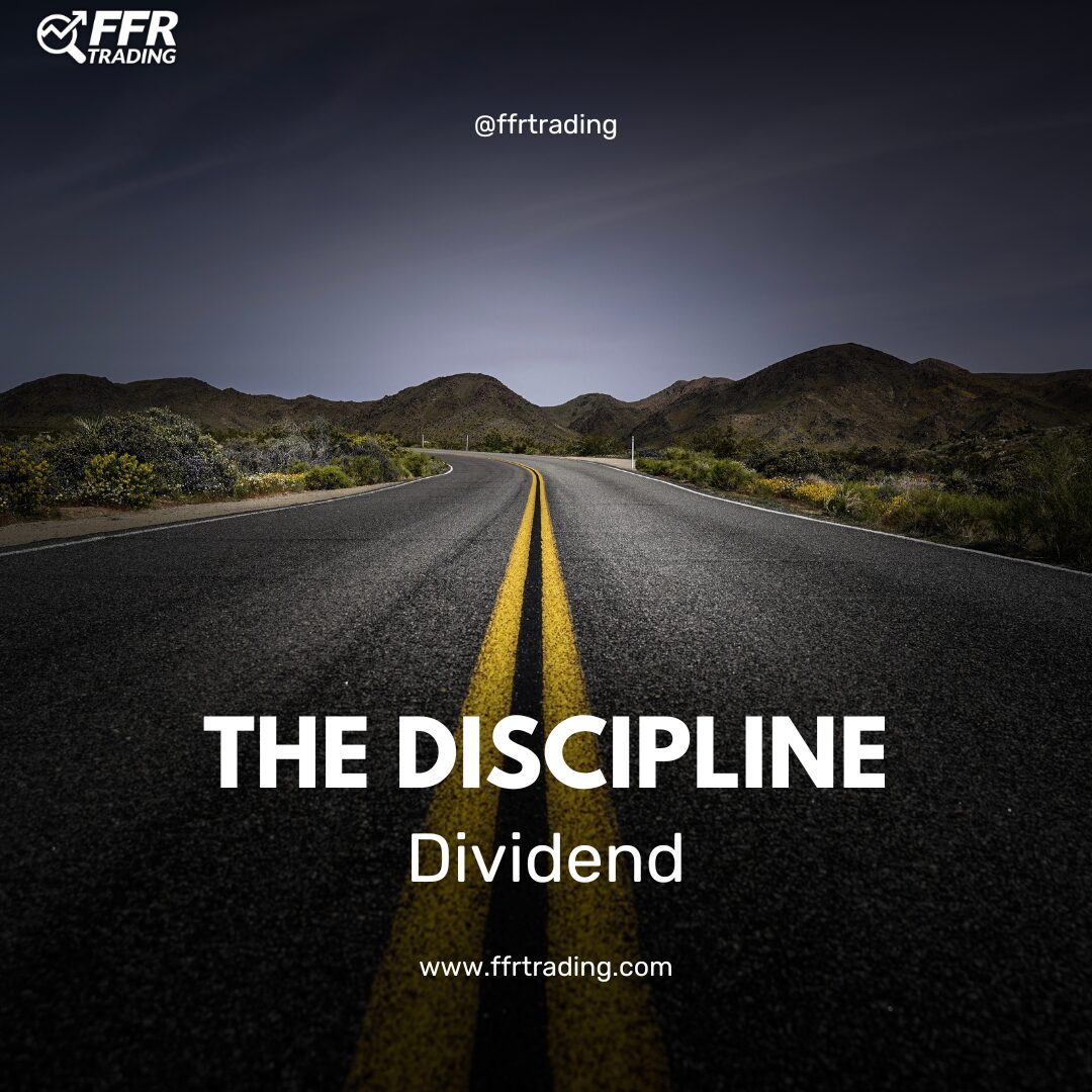 Trader reviewing charts with discipline and focus in the stock market