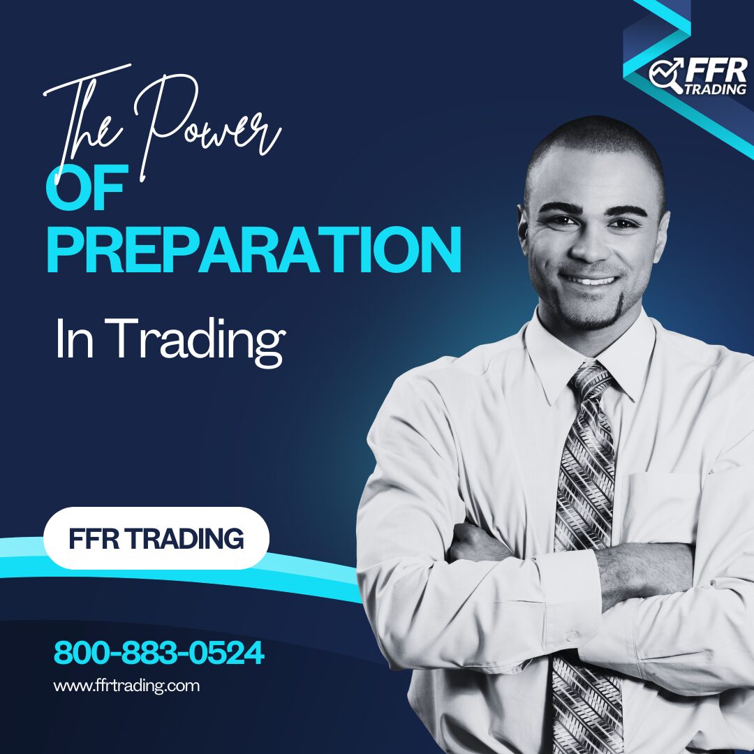 Trader preparing for the markets to improve confidence and consistency