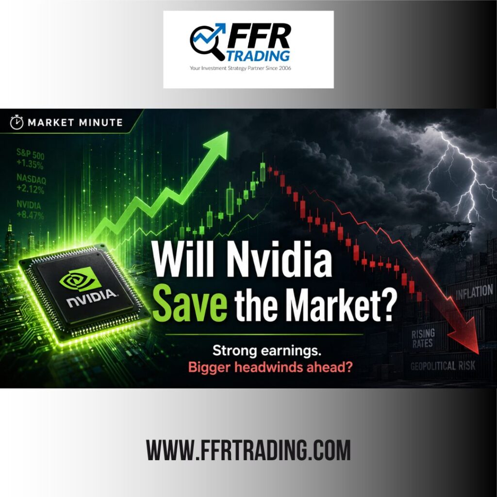 Nvidia market outlook with Treasury yields creating pressure on stocks