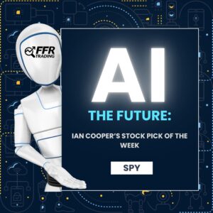 SPY stock pick showing S&P 500 ETF chart and AI-driven market growth