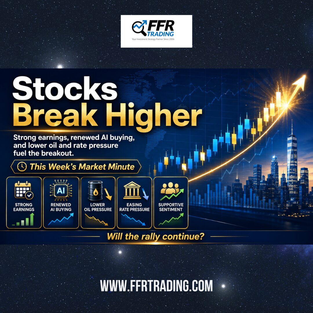 Stocks break higher as earnings, AI buying and lower rate pressure fuel the market rally